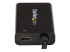StarTech.com USB C to HDMI 2.0 Adapter with Power Delivery, 4K 60Hz USB Type-C to HDMI Display/Monitor Video Converter, 60W PD Pass-Through Charging Port, Thunderbolt 3 Compatible, Black - Right side