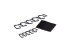 APC - Cable management ring (pack of 10) - Left-angle