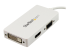 StarTech.com Travel A/V Adapter: 3-in-1 Mini DisplayPort to VGA DVI or HDMI Converter - Close up