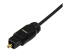 StarTech.com 15 ft Thin Toslink Digital Optical SPDIF Audio Cable - Close up