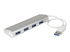 StarTech.com 4 Port Portable USB 3.0 Hub with Built-in Cable - Back