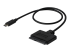 StarTech.com USB C to SATA Adapter - Right-angle