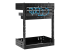 StarTech.com 12U 19" Wall Mount Network Rack, Adjustable Depth 12-20" 2 Post Open Frame Server Room Rack for AV/Data/ IT Communication/Computer Equipment/Switch with Cage Nuts & Screws - Left-angle