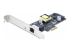 StarTech.com 1-Port 2.5Gbps NBASE-T PoE Network Card, Intel I225-V, 802.3af/at PoE+ Multi-Gigabit NIC, PCI Express Server LAN Card, SATA Powered Desktop Ethernet Interface - Left-angle