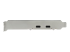 StarTech.com PCIe USB 3.1 Card, 2x USB C 3.1 Gen 2 10Gbps, PCIe Gen 3 x4, ASM3142 Chipset, USB Type-C PCI Express Card, 2-Port USB 3.2 Gen 2x1 Expansion Add-On Card, Windows, macOS, Linux - Left side