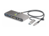StarTech.com 2-Port USB-C/USB-A Hub with GbE and RS232 Serial, 2x USB-A - Right-angle