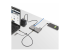 StarTech.com 2-Port USB-C/USB-A Hub with GbE and RS232 Serial, 2x USB-A - Back
