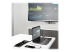 StarTech.com Conference Table Box for AV Connectivity & Power/Charging, 4K HDMI output w/ HDMI, DP, & VGA Inputs, GbE, Audio, Charging Station w/ 2x USB-A & 1x CE Certified UK Plug - Left-angle