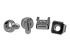 StarTech.com M6 Screws and Cage Nuts - Multi-angle