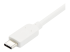 StarTech.com USB C to HDMI 2.0 Adapter with Power Delivery, 4K 60Hz USB Type-C to HDMI Display/Monitor Video Converter, 60W PD Pass-Through Charging Port, Thunderbolt 3 Compatible, White - Right-angle