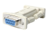 StarTech.com DB9 RS232 Serial Null Modem Adapter - Right-angle