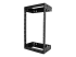 StarTech.com 18U 19" Wall Mount Network Rack, Adjustable Depth 12-20" 2 Post Open Frame Server Room Rack for AV/Data/ IT Communication/Computer Equipment/Switch with Cage Nuts & Screws - Right-angle