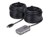 StarTech.com USB Extender Hub, 24m USB 2.0 Extension Cable with 4-Port USB Hub, Active/Bus Powered USB Repeater Cable, Optional 10W Power Supply Included - Left-angle
