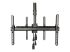 StarTech.com Dual TV Ceiling Mount, Back-to-Back Heavy Duty Hanging Dual Screen Mount with Adjustable Telescopic 3.5' to 5' Pole, Tilt/Swivel/Rotate, VESA Bracket for 32”-75" Displays - Close up