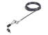 StarTech.com Universal Laptop Lock 6.6ft (2m), Security Cable For Notebook Compatible With Noble Wedge®/Nano/K-Slot; Keyed Locking Cable - Right-angle