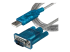 StarTech.com 3ft USB to RS232 DB9 Serial Adapter Cable - Right-angle