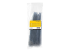 StarTech.com 10"(25cm) Reusable Cable Ties, 1/4"(7mm) wide, 2-1/2"(65mm) Bundle Dia. 50lb(22kg) Tensile Strength, Releasable Nylon Ties, Indoor/Outdoor, 94V-2/UL Listed, 100 Pack, Black - Front