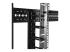 StarTech.com Vertical 0U Server Rack Cable Management w/ D-Ring Hooks - Close up