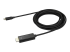 StarTech.com 10ft (3m) USB C to HDMI Cable, 4K 60Hz USB Type C to HDMI 2.0 Video Adapter Cable, Thunderbolt 3 Compatible, Laptop to HDMI Monitor/Display, DP 1.2 Alt Mode HBR2 Cable, Black - Right-angle