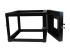 StarTech.com 6U Hinged Open Frame Wall Mount Network Rack - Right side