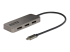 StarTech.com USB-C to Triple DisplayPort 1.4 MST Hub, 4K 60Hz, 1ft (30cm) Cable, USB Type-C Multi Monitor Adapter for Laptop, DP 1.4 Multi-Stream Transport Hub, DisplayPort Splitter - Left-angle