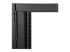 StarTech.com 12U 19" Wall Mount Network Cabinet, 20" Deep 4 Post Hinged Locking IT Computer Equipment Enclosure with Shelf, Flexible Vented Switch Depth Data Rack Cisco 3850, 2960 Series - Close up
