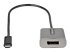 StarTech.com USB C to DisplayPort Adapter, 8K/4K 60Hz USB-C to DisplayPort 1.4 Adapter Dongle, USB Type-C to DP Monitor Video Converter, Thunderbolt 3 Compatible, w/12" Long Attached Cable - Left side