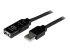 StarTech.com 20m USB 2.0 Active Extension Cable - Right-angle