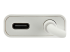 StarTech.com USB C to HDMI 2.0 Adapter with Power Delivery, 4K 60Hz USB Type-C to HDMI Display/Monitor Video Converter, 60W PD Pass-Through Charging Port, Thunderbolt 3 Compatible, White - Right side