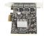 StarTech.com 4-Port USB PCIe Card - Right side