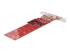 StarTech.com Dual M.2 PCIe SSD Adapter Card, x8 / x16 Dual NVMe or AHCI M.2 SSD to PCI Express 4.0, Up to 7.8GBps/Drive, For 2242/2260/2280/22110mm PCIe M-Key M2 SSDs, Bifurcation Required - Back