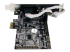 StarTech.com 4 Port Native PCI Express RS232 Serial Adapter Card with 16550 UART - Right side