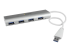 StarTech.com 4 Port Portable USB 3.0 Hub with Built-in Cable - Back