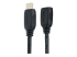 StarTech.com 2m (6ft) HDMI Extension Cable, Ultra HD HDMI Male to Female Cable, 4K HDMI Cable Extender, 4K 30Hz UHD HDMI Cable with Ethernet M/F, High Speed HDMI 1.4 Cable, 10.2Gbps - Right-angle
