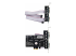 StarTech.com 4-Port Serial PCIe Card, Quad-Port PCI Express to RS232/RS422/RS485 (DB9) Serial Card, Low-Profile Bracket Incl., 16C1050 UART, TAA-Compliant, For Windows/Linux, TAA Compliant - Back