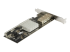 StarTech.com Dual Port 40G QSFP+ Network Card, Intel XL710 Open QSFP+ Converged Adapter, PCIe 40 Gigabit Ethernet Server NIC, 40GbE Fiber Optic LAN Card, Dell PowerEdge HPE ProLiant, 40Gb - Back