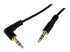 StarTech.com 6 ft Slim 3.5mm to Right Angle Stereo Audio Cable - Front