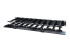 APC Horizontal Cable Manager Single-Sided with Cover - Right-angle