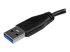 StarTech.com 0.5m 20in Slim USB 3.0 A to Micro B Cable M/M - Close up