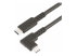 StarTech.com 3ft (1m) Rugged Right Angle USB-C Cable, USB 10 Gbps, USB C to C Data Transfer Cable, 4K 60Hz DP Alt Mode, 100W Power Delivery - Right-angle