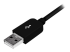 StarTech.com 3m (10ft) Long Black Apple® 8-pin Lightning Connector to USB Cable for iPhone / iPod / iPad - Right-angle