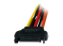 StarTech.com 6in Latching SATA Power Y Splitter Cable Adapter - Close up