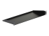StarTech.com 1U Server Rack Cabinet Shelf, 7in Deep Fixed Cantilever Tray, Rackmount Shelf for 19" AV/Data/Network Equipment Enclosure with Cage Nuts & Screws, 33lbs Weight Capacity - Back