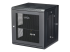 StarTech.com 12U 19" Wall Mount Network Cabinet, 16" Deep Hinged Locking IT Network Switch Depth Enclosure, Vented Computer Equipment Data Rack with Shelf & Flexible Side Panels, Assembled - Right-angle