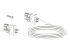 APC Smart-UPS SRT - Power extension cable - Left-angle
