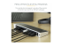 StarTech.com USB-C Dock, 4K Triple Monitor USB Type-C Docking Station with Dual DisplayPort & HDMI, 100W Power Delivery + Charging, USB 3.0/3.1 Gen 1 Hub (1x USB-C + 4x USB-A) w/ Ethernet - Back