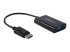 StarTech.com DisplayPort to VGA Adapter with Audio - Left-angle