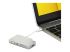 StarTech.com USB C Multiport Video Adapter with HDMI, VGA, Mini DisplayPort or DVI, USB Type C Monitor Adapter to HDMI 1.4 or mDP 1.2 (4K), VGA or DVI (1080p), Silver Aluminum Adapter - Right-angle