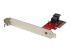 StarTech.com 4-Lane PCI Express to SFF-8643 Adapter for PCIe NVMe U.2 SSD - Left-angle