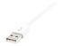 StarTech.com 1m (3ft) White Apple 8-pin Lightning Connector to USB Cable for iPhone / iPod / iPad - Close up